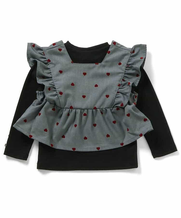 荷葉邊吊帶背心&內搭2件套裝