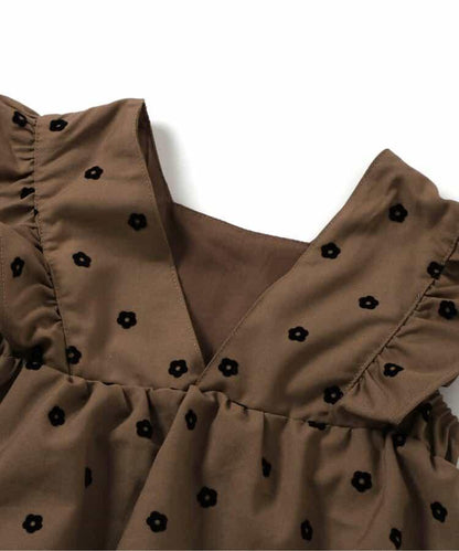 荷葉邊吊帶背心&內搭2件套裝