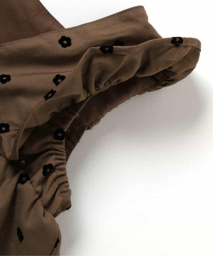 荷葉邊吊帶背心&內搭2件套裝