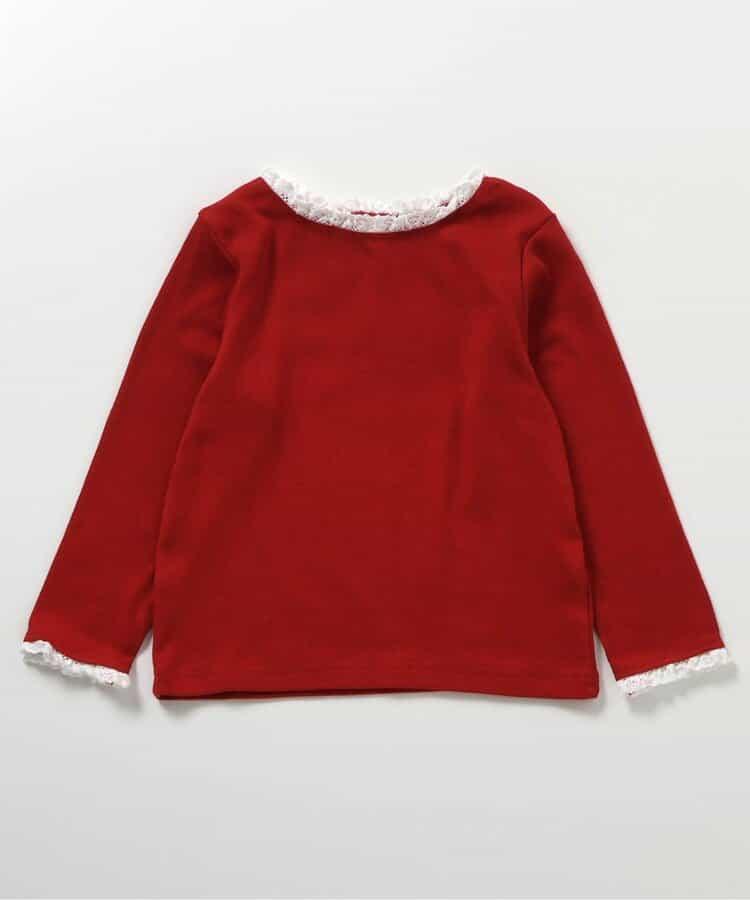 愛心鏤空荷葉邊T恤