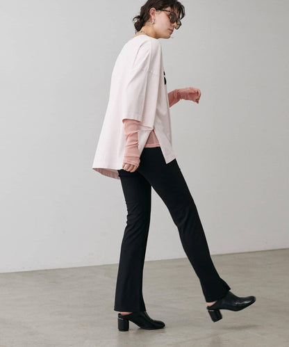 網紗薄紗套頭衫