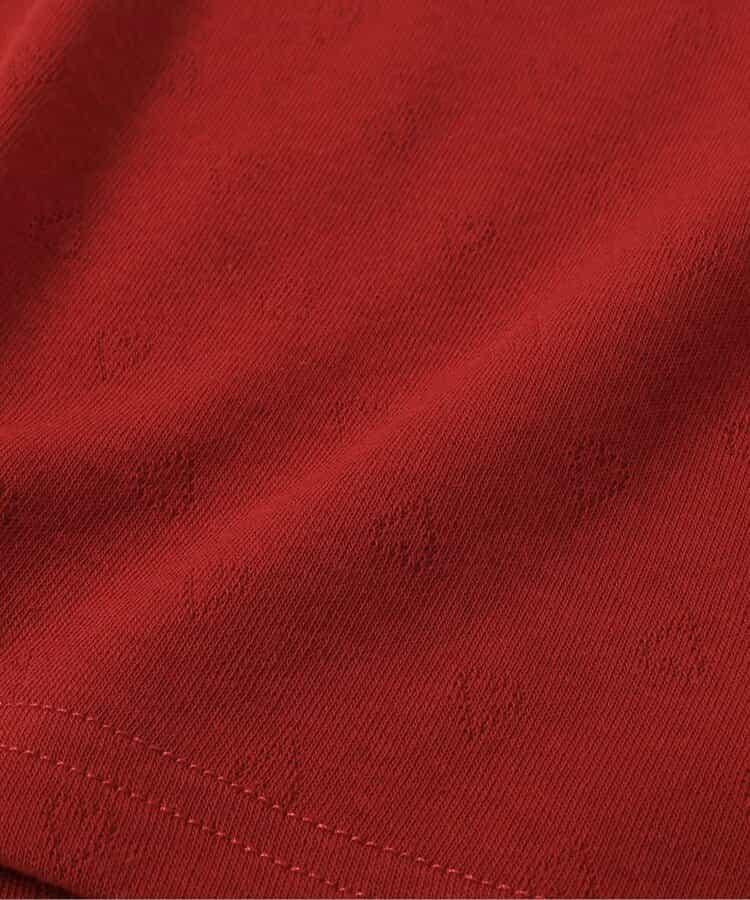 愛心鏤空荷葉邊T恤