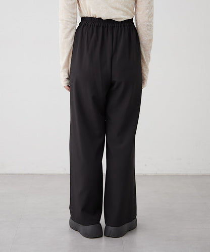 【SET UP對應】雙褶直筒褲