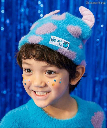 迪士尼角色「麥克」「薩利」/毛絨針織帽