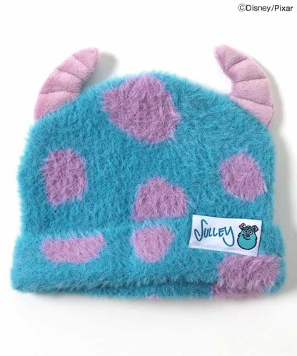 迪士尼角色「麥克」「薩利」/毛絨針織帽