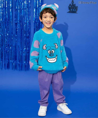 迪士尼角色「麥克」「薩利」/毛絨針織帽