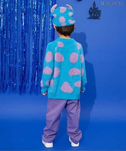 迪士尼角色「麥克」「薩利」/毛絨針織帽