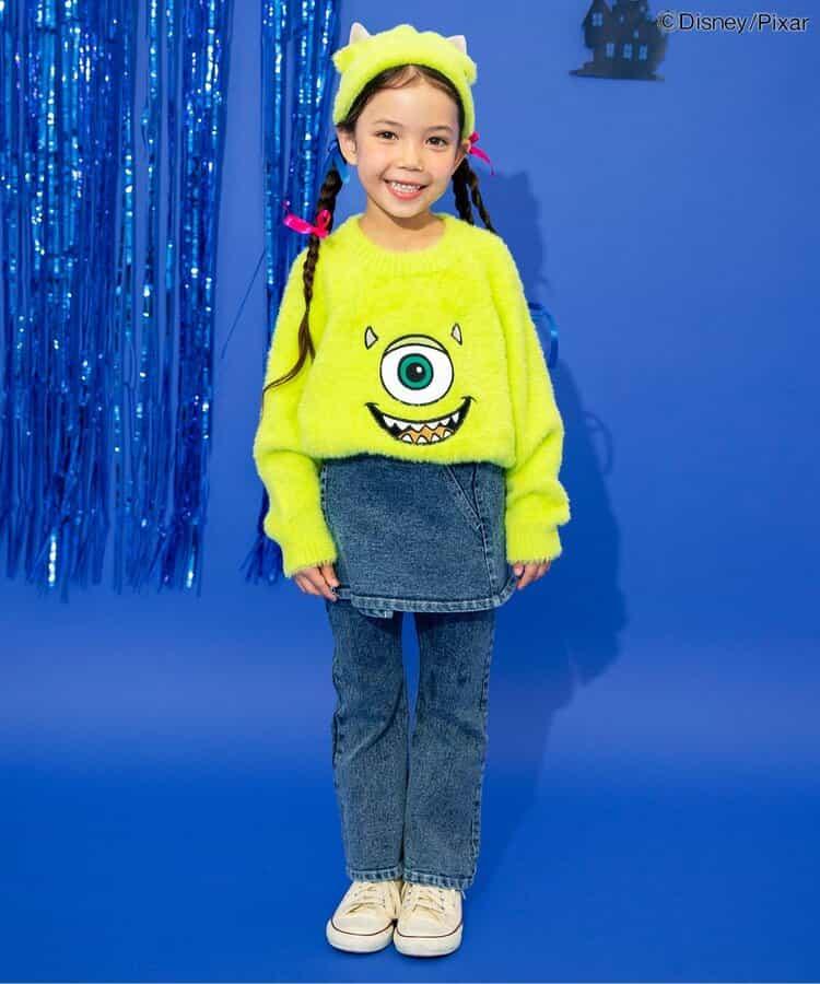 迪士尼角色「麥克」「薩利」/毛絨針織帽