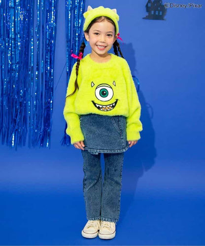 迪士尼角色「麥克」「薩利」/毛絨針織帽