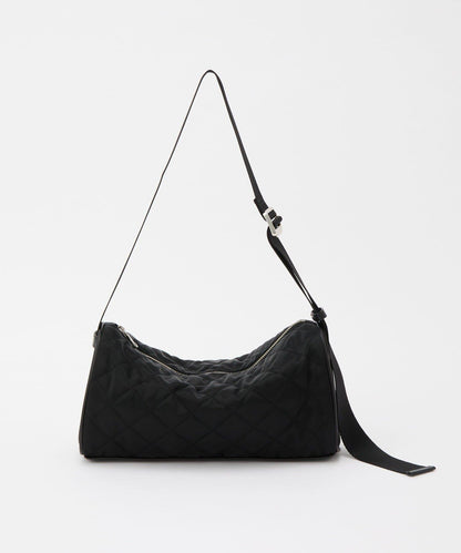 菱格紋迷你單肩包