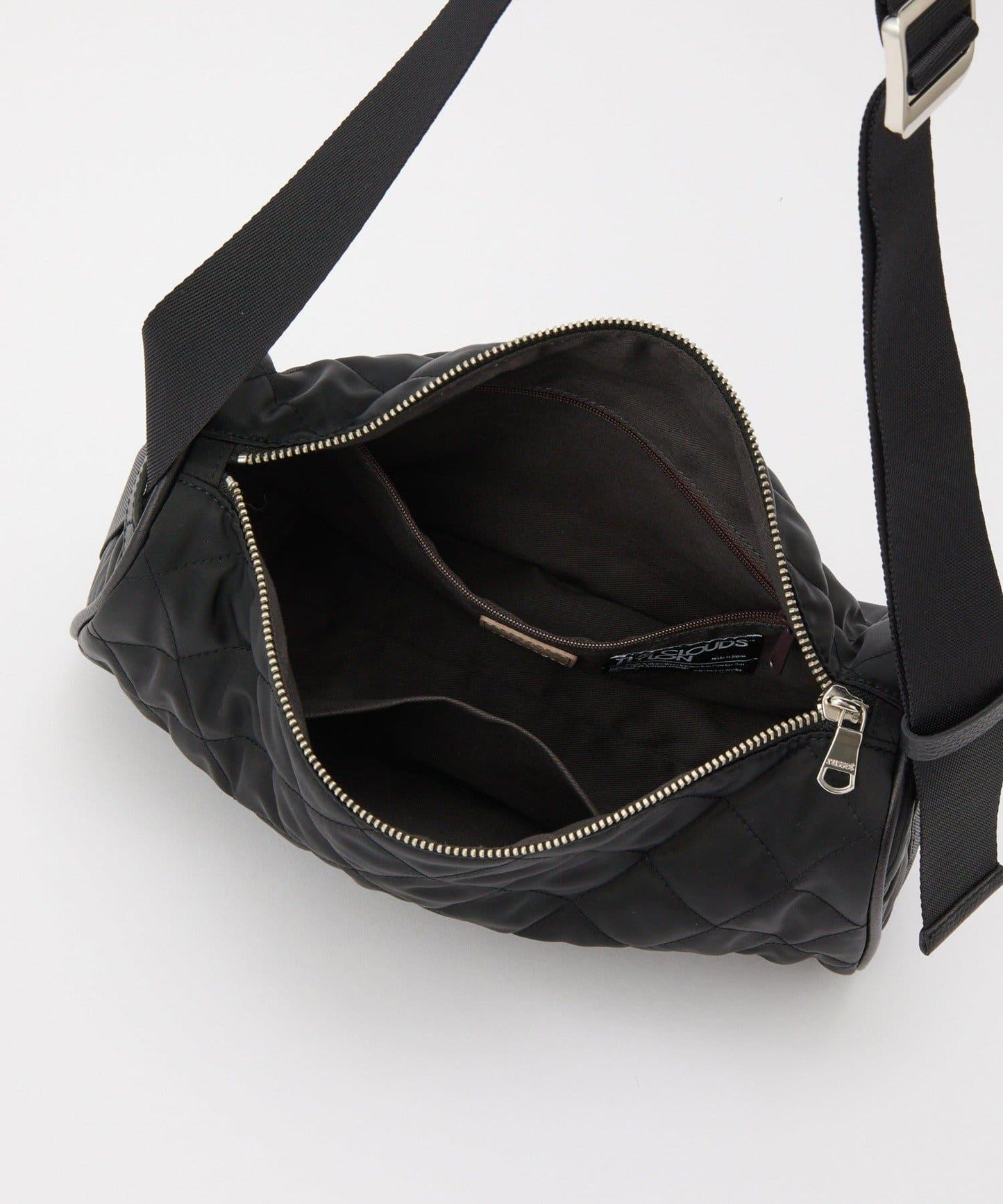 菱格紋迷你單肩包