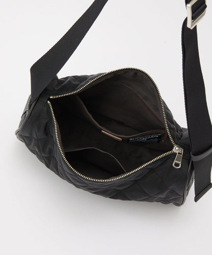 菱格紋迷你單肩包