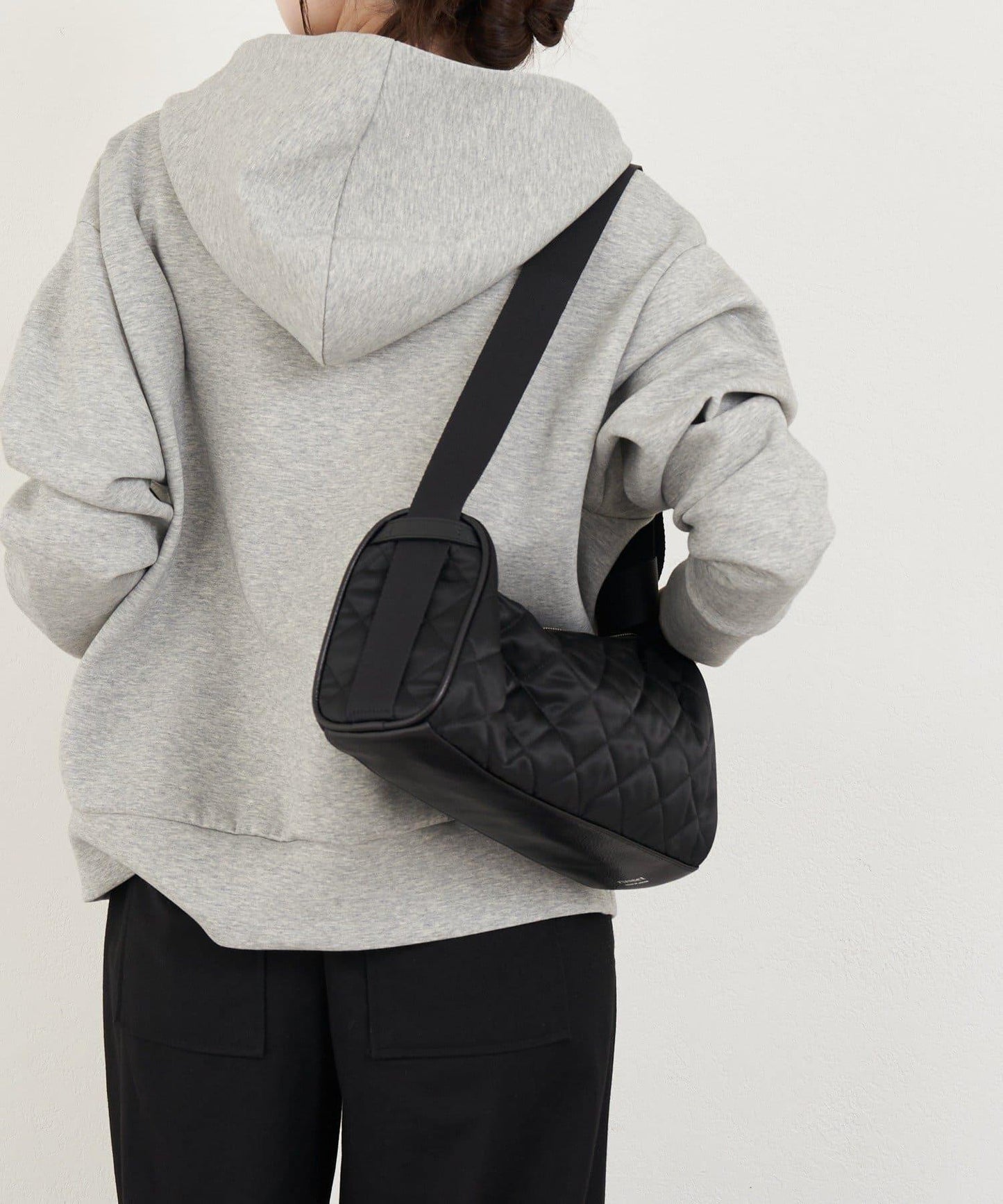 菱格紋迷你單肩包