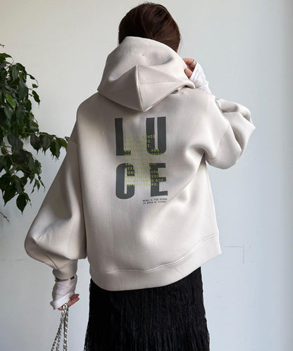 背面標誌連帽衛衣
