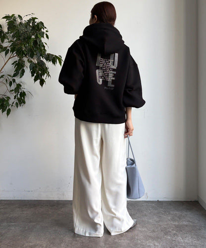 背面標誌連帽衛衣