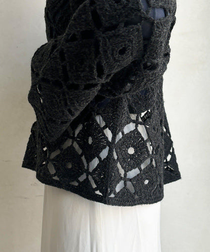 【DouDou】鉤針刺繡套頭衫