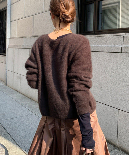 羊絨開衫