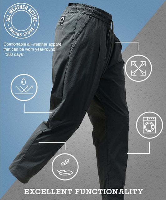 全氣候運動服 錐形剪裁 可收納 休閒褲