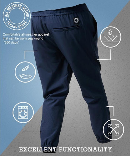 全氣候運動服 可收納輕便休閒束腳褲