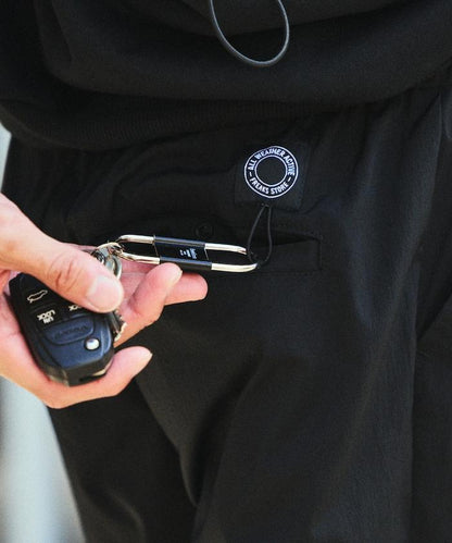 全氣候運動服 可收納輕便休閒束腳褲