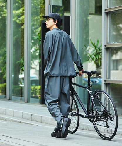 全氣候運動服/寬鬆版可收納套裝/圓領套頭衫/長褲