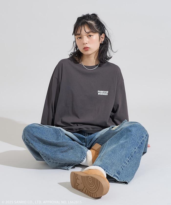 《三麗歐》印花長袖T恤