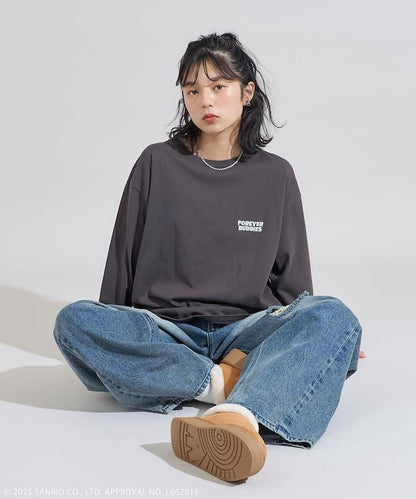 《三麗歐》印花長袖T恤