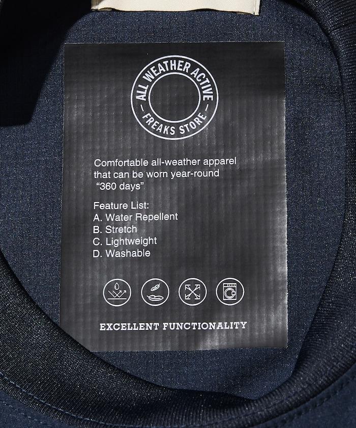 全氣候運動服/寬鬆版可收納套裝/圓領套頭衫/長褲