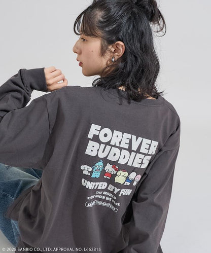 《三麗歐》印花長袖T恤