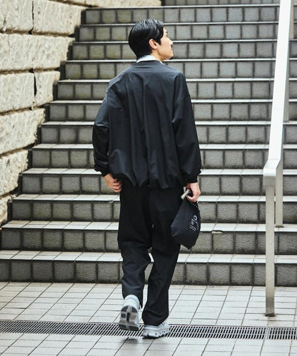 全氣候運動服/寬鬆版可收納套裝/圓領套頭衫/長褲