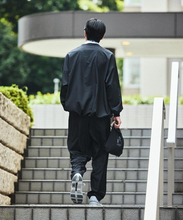 全氣候運動服/寬鬆版可收納套裝/圓領套頭衫/長褲