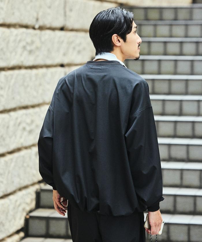 全氣候運動服/寬鬆版可收納套裝/圓領套頭衫/長褲