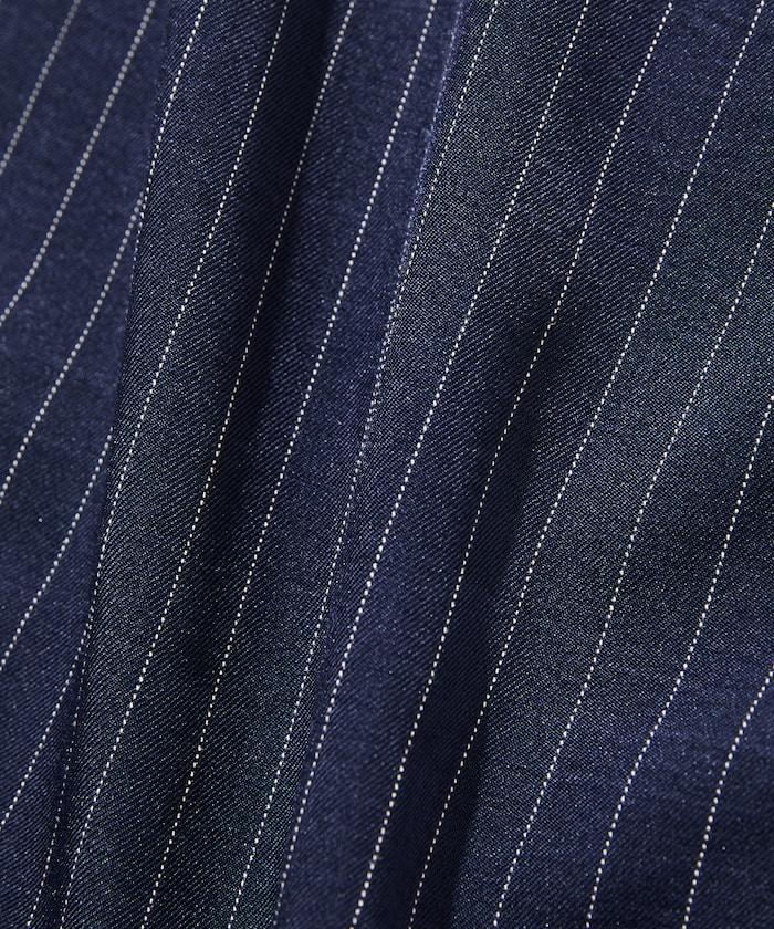 寬鬆版型桶形西裝褲