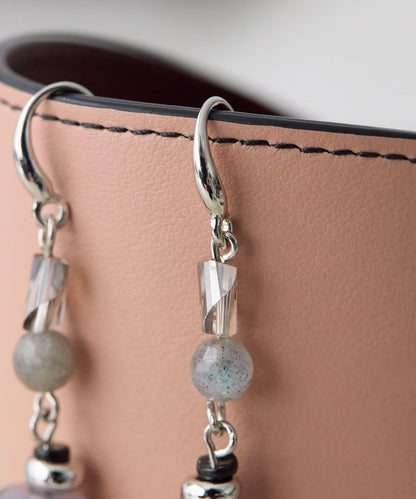 【ear PAPILLONNER】漸變大理石紋耳環