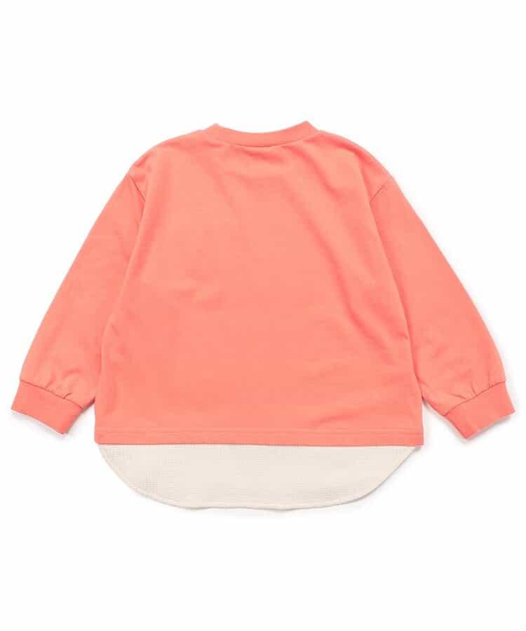 星星口袋拼接層疊風T恤