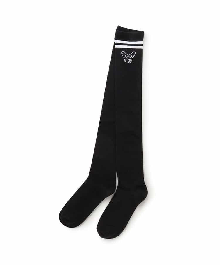天使標誌過膝襪