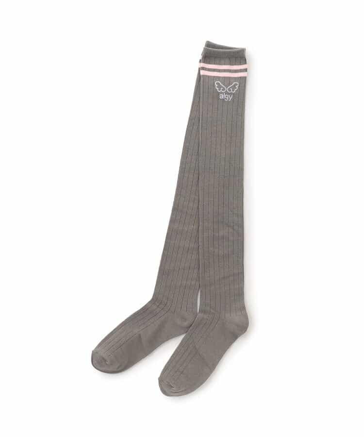 天使標誌過膝襪