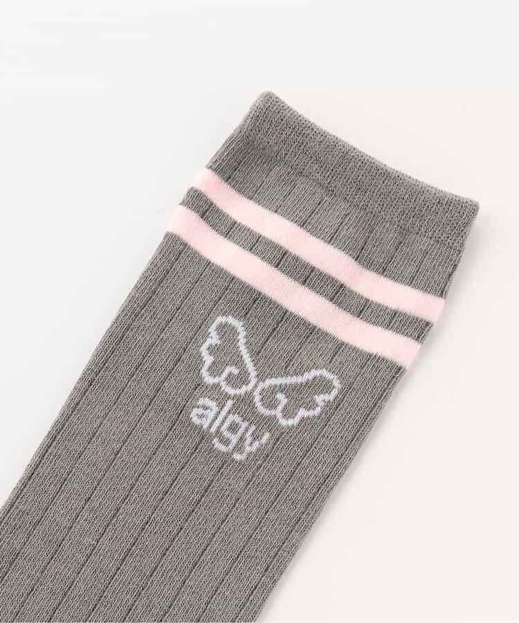 天使標誌過膝襪