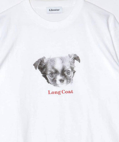 【人氣系列】【DOG&CAT】犬貓印花圓領長袖T恤