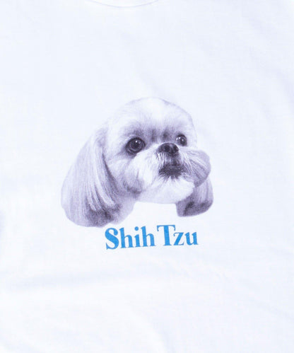 【人氣系列】【DOG&CAT】犬貓印花圓領長袖T恤