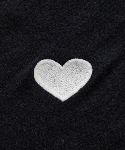 《CITRUS》愛心刺繡圍巾