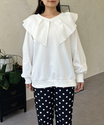 大翻領衛衣