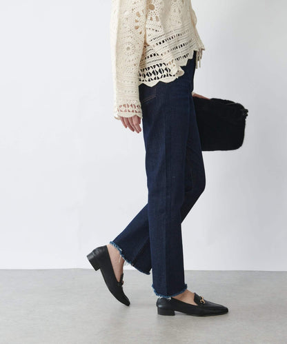 美型高彈力喇叭牛仔褲