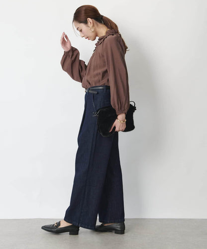 【驚人彈力無壓力】高彈力寬鬆牛仔褲