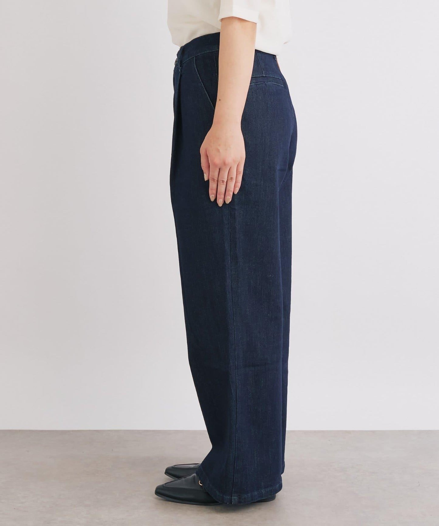 【驚人彈力無壓力】高彈力寬鬆牛仔褲