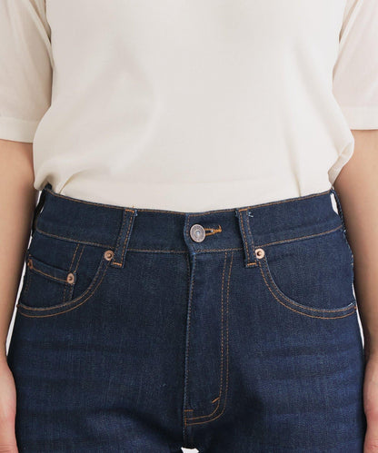 美型高彈力喇叭牛仔褲