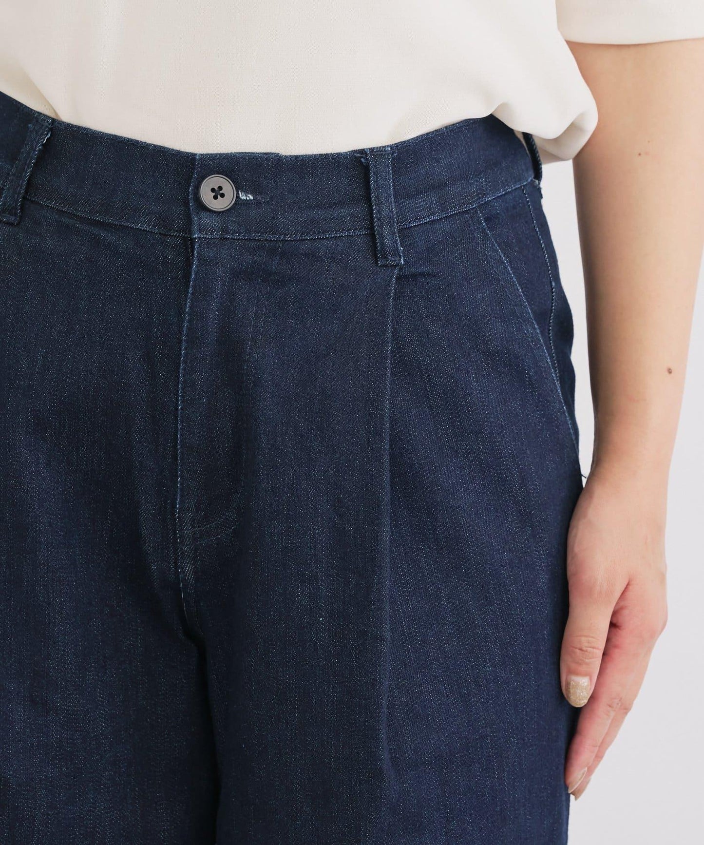 【驚人彈力無壓力】高彈力寬鬆牛仔褲