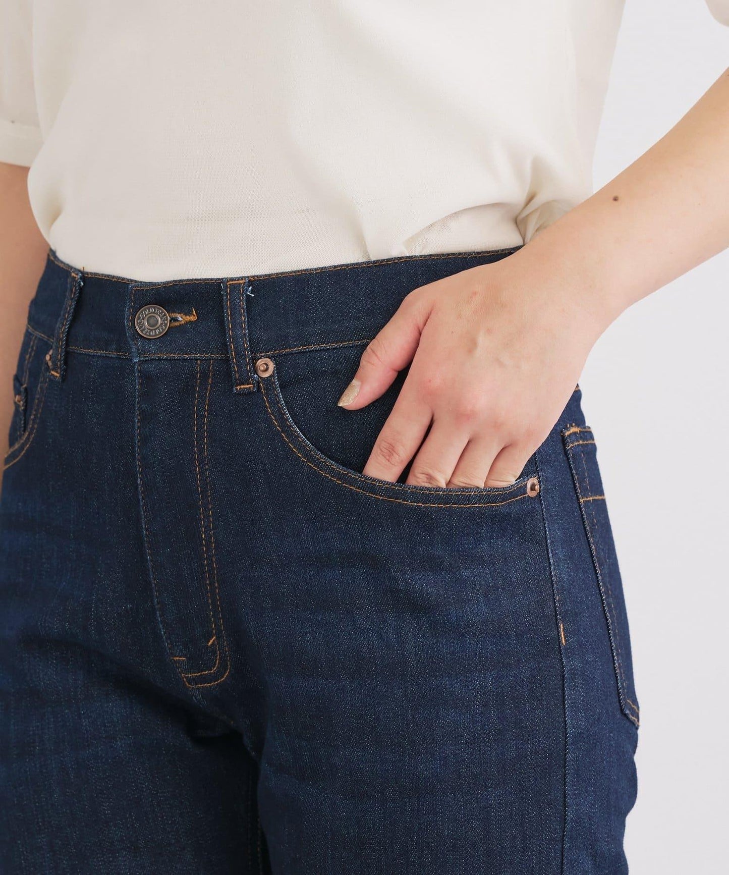 美型高彈力喇叭牛仔褲