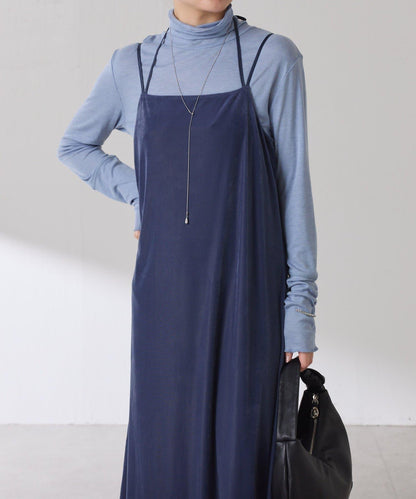 【可水洗上衣】羊毛混紡透視高領衫