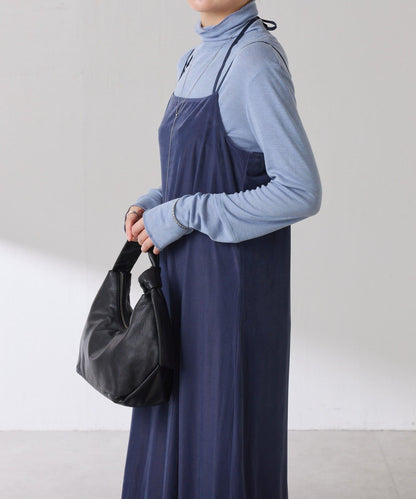 【可水洗上衣】羊毛混紡透視高領衫